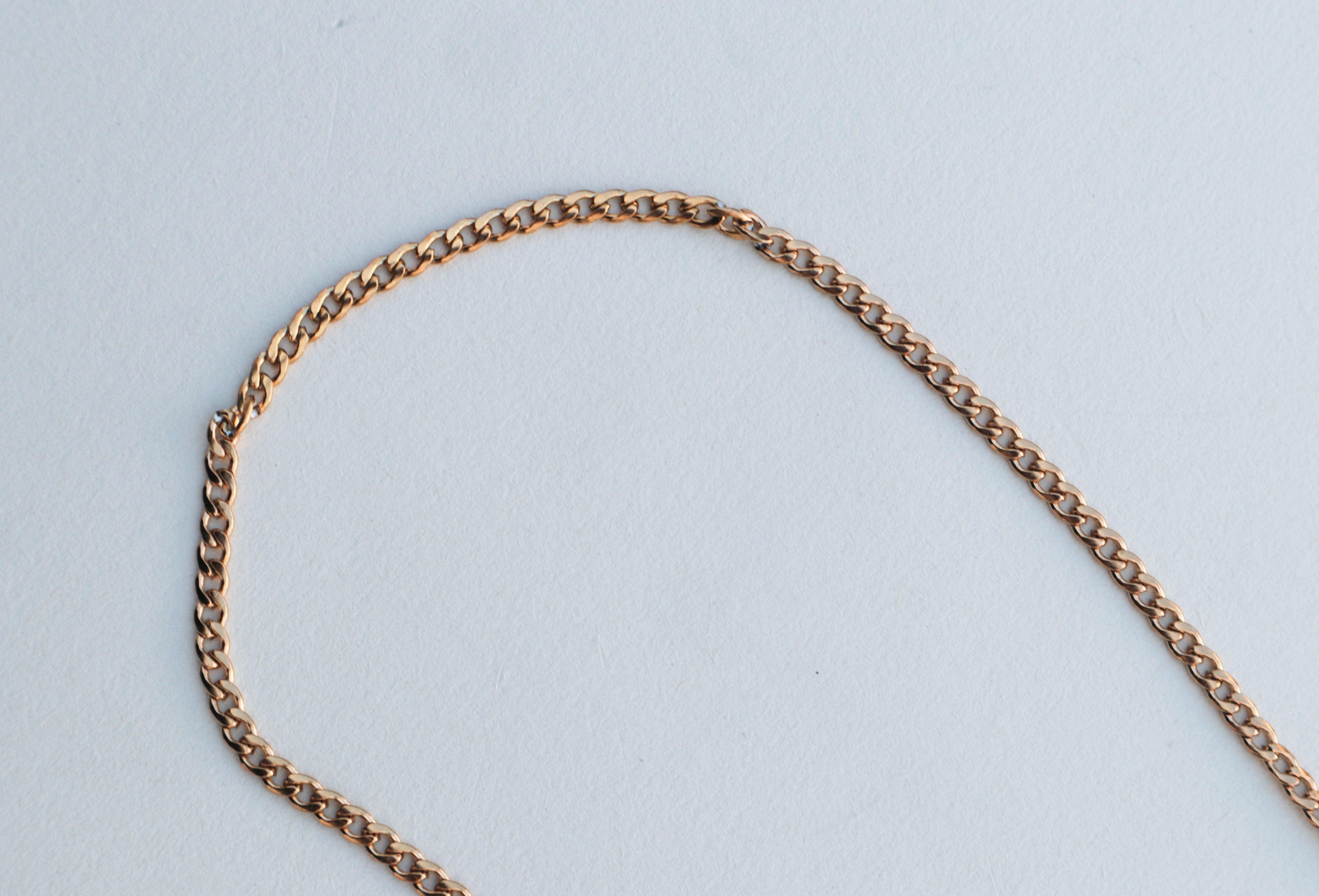 Bracelet doré en acier inoxydable Elia - Le Temps d'une Walima