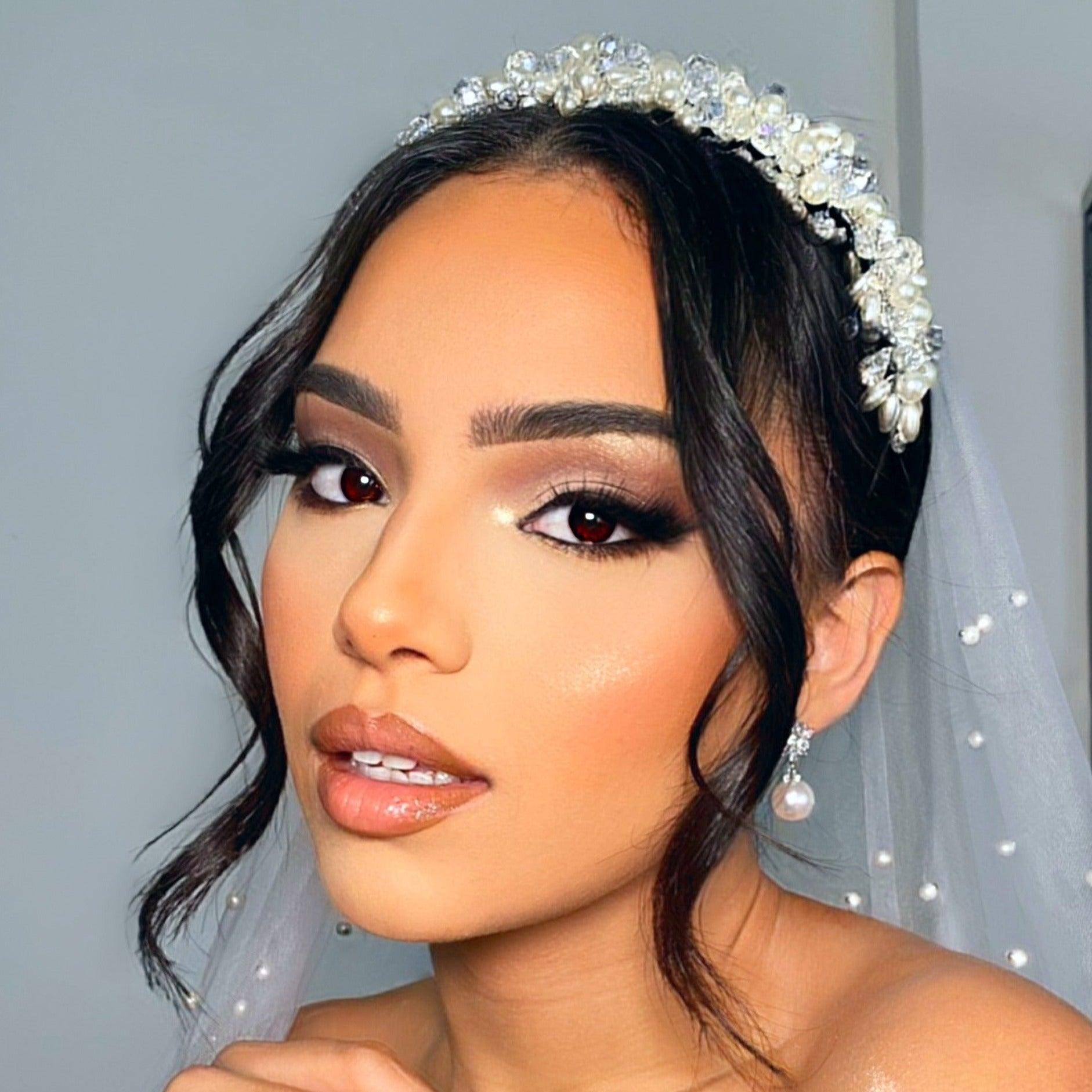 serre-tête mariage oriental en perle