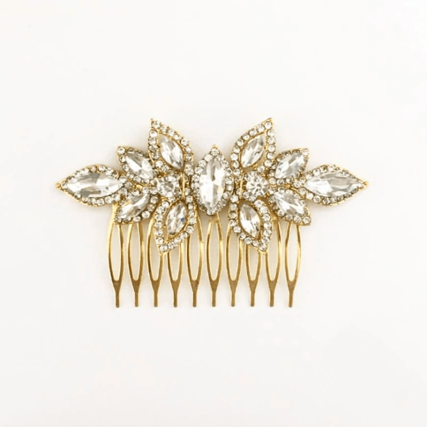 Peigne mariée en strass
