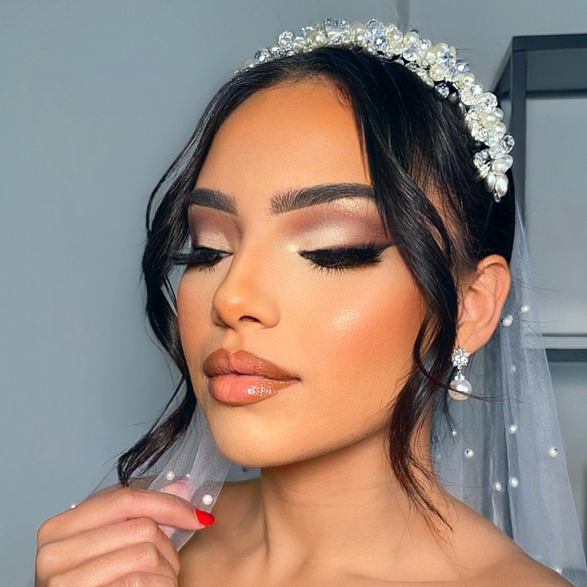  Headband mariage perlé